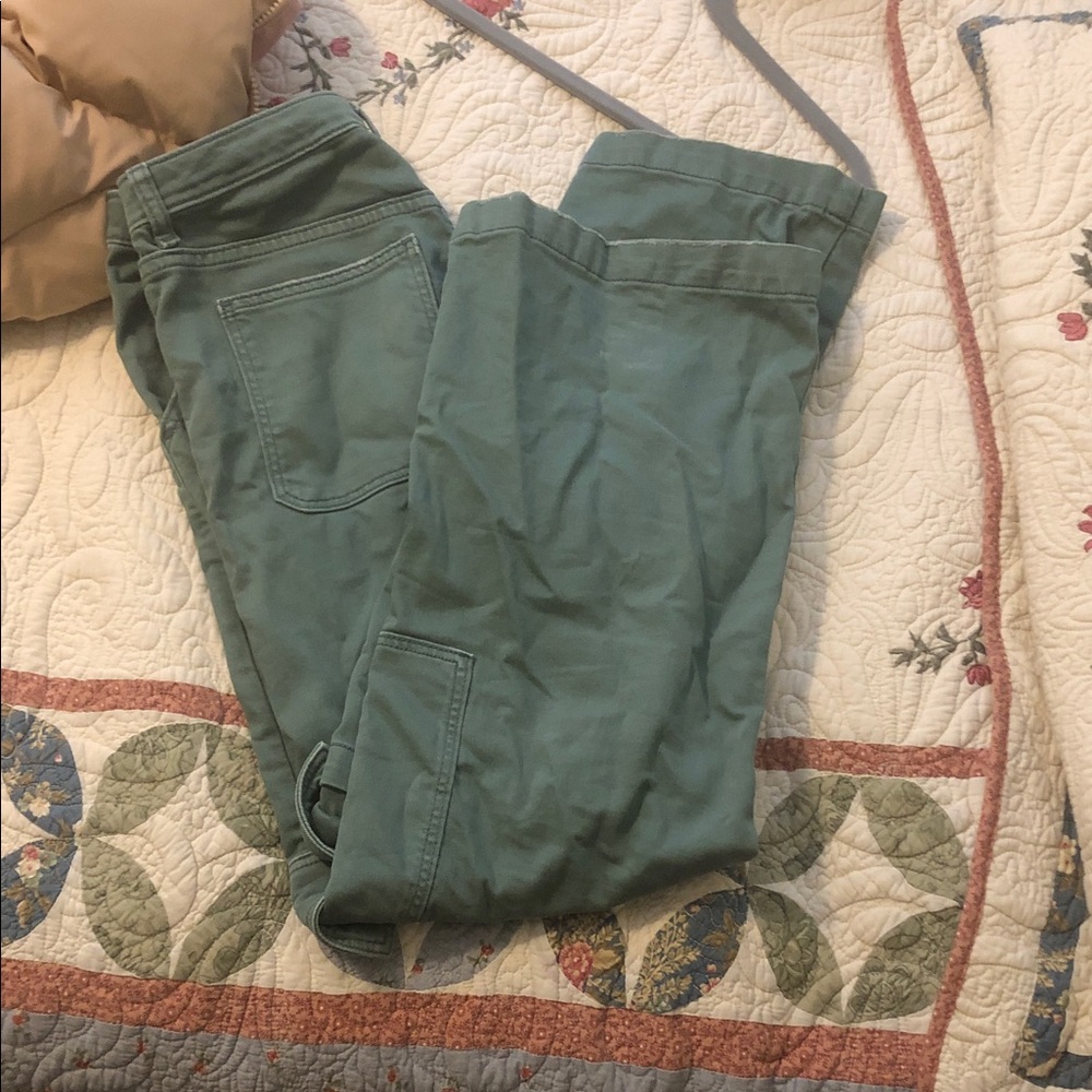 Women's Green Jeans